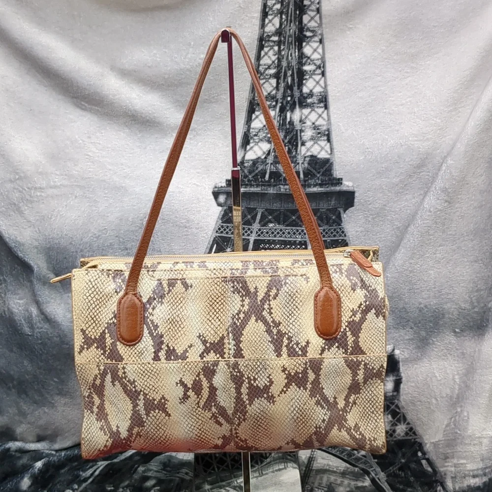 Hobo international Snake print leather tote